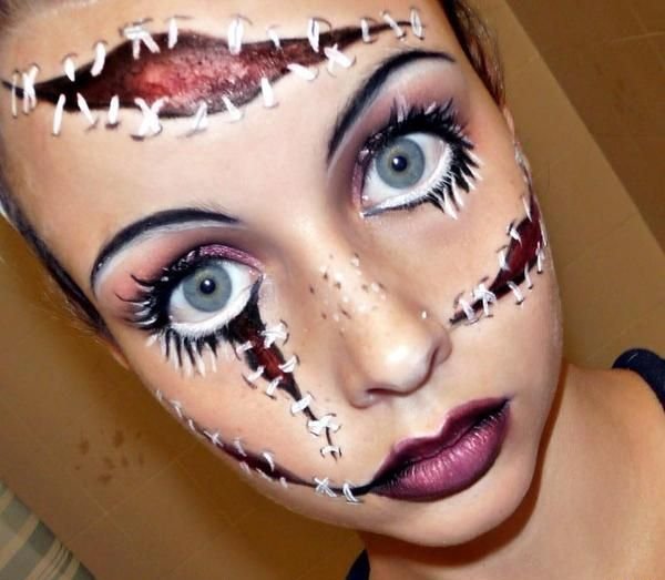 Идеальный макияж для Хэллоуина